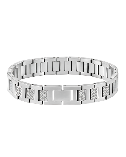 (3) BRAZALETE METROPOLE - PLATEADO