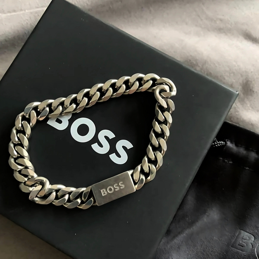 BRAZALETE CADENA - PLATEADO